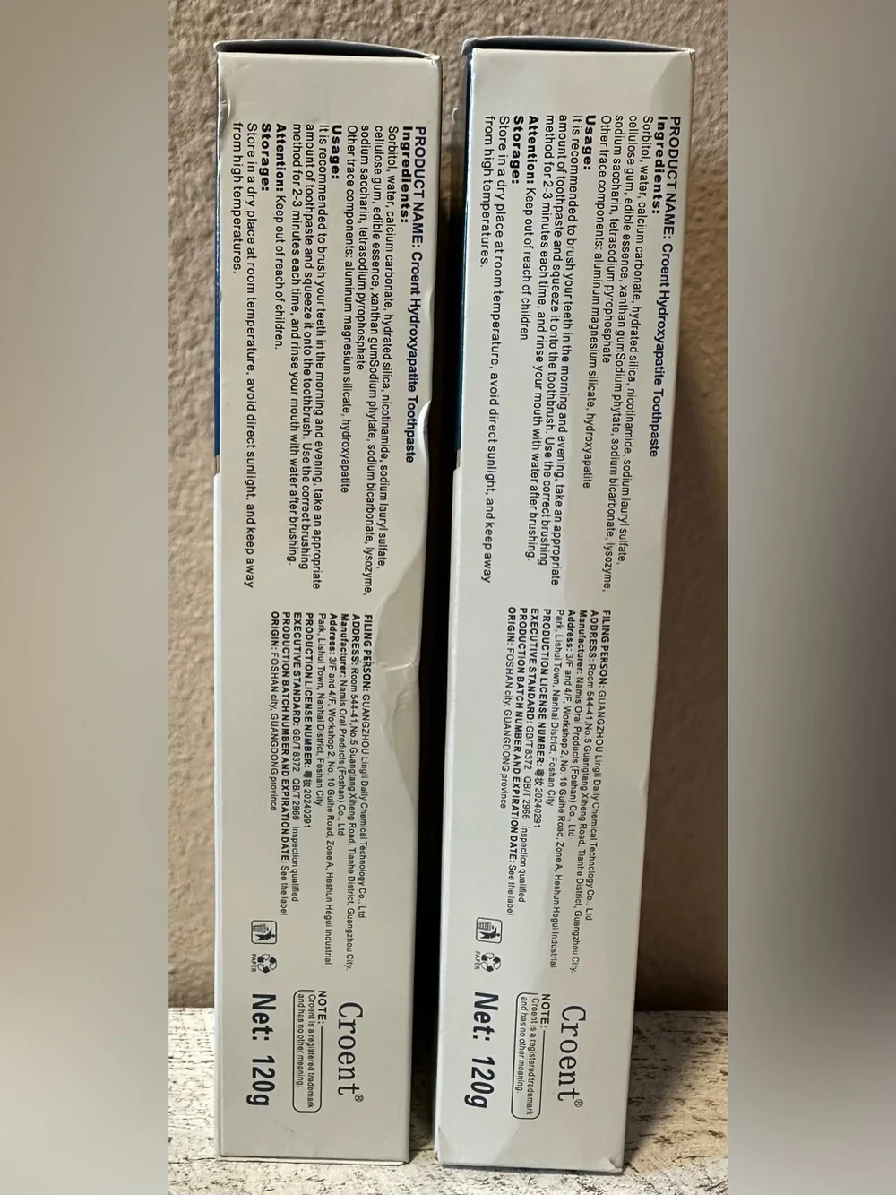 Whitening Toothpaste bundle - NIP